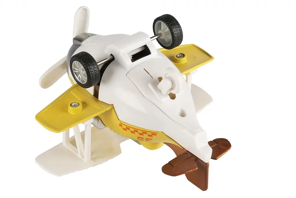 Літак Same Toy Aircraft, зі світлом та музикою, жовтий (SY8015Ut-1) - фото 4