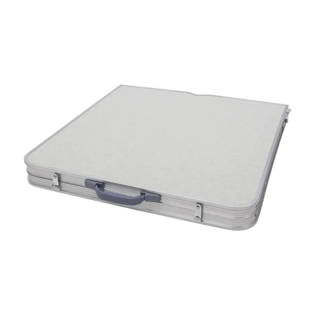 Стол со стульями Lugi 8812-4 раскладной 120х60х55 см белый - фото 6