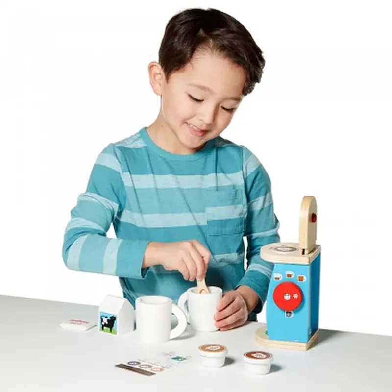 Ігровий набір Melissa&Doug дерев'яний "Кавовий сервіз" (MD19842) - фото 2
