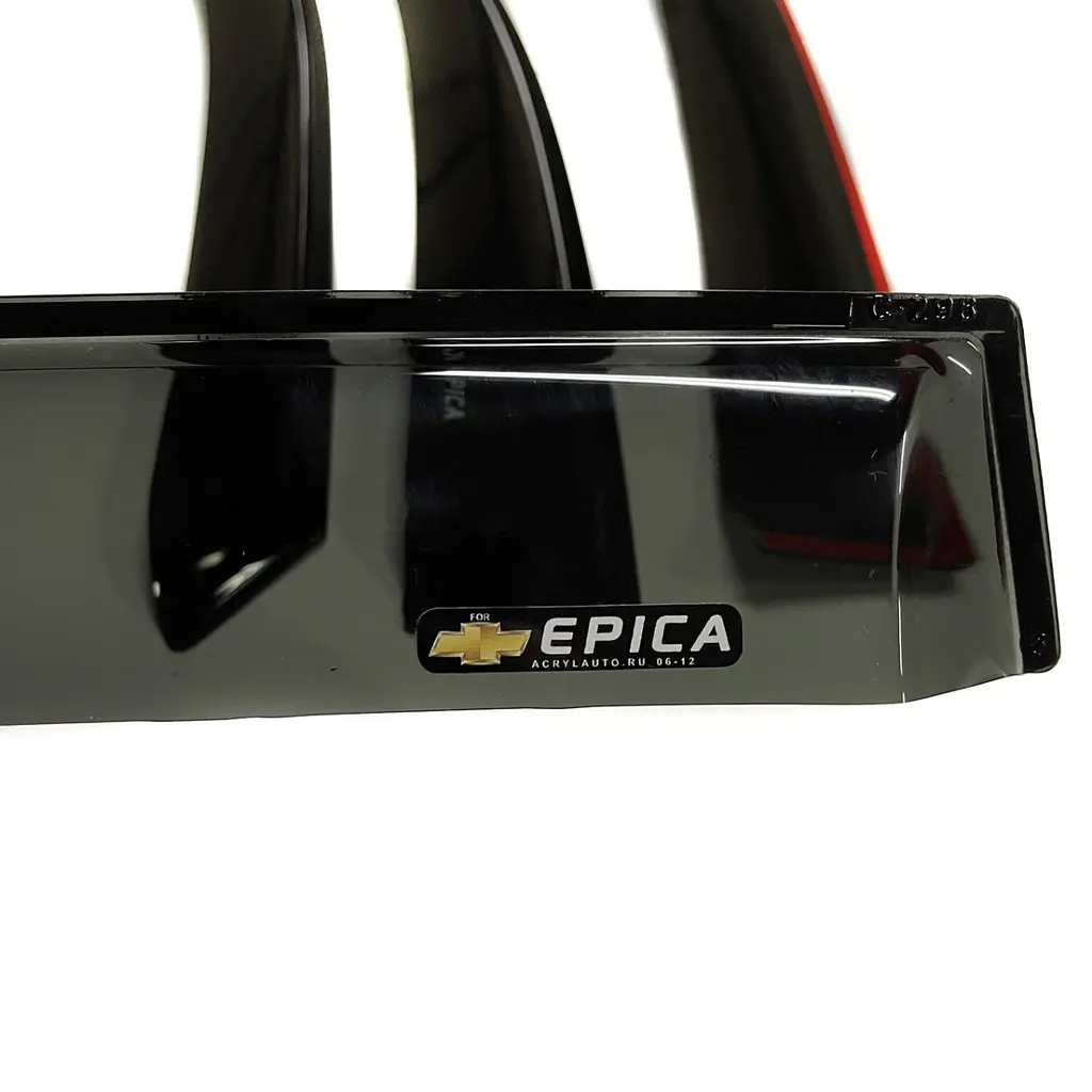 Дефлектори вікон вітровики для Chevrolet Epica 2006-2012 Cкотч 3M Acryl-Auto - фото 5