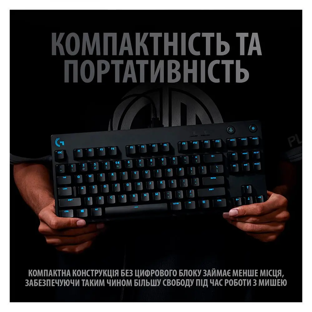 Клавіатура Logitech G PRO Mechanical Gaming USB (920-009392) - фото 7
