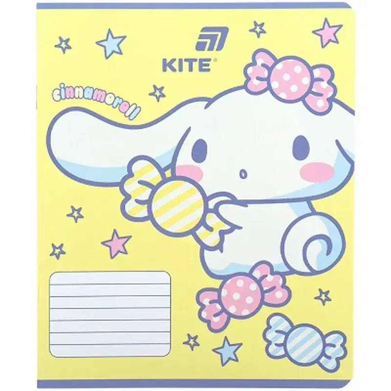 Зошит Kite Cinnamoroll, 12 аркушів, клітинка (CR26-232) - фото 9