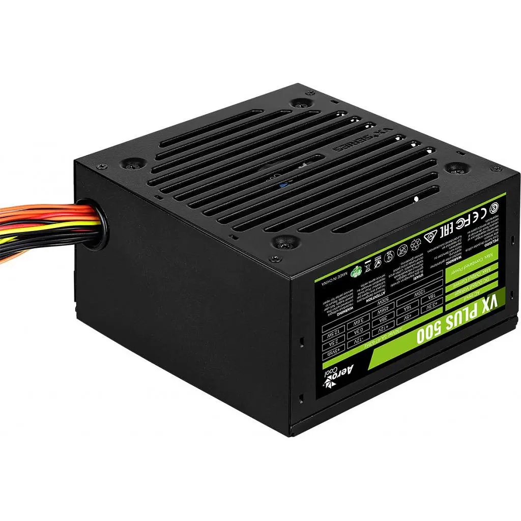 Блок питания Aerocool 500W (VX Plus 500) Black Б/у