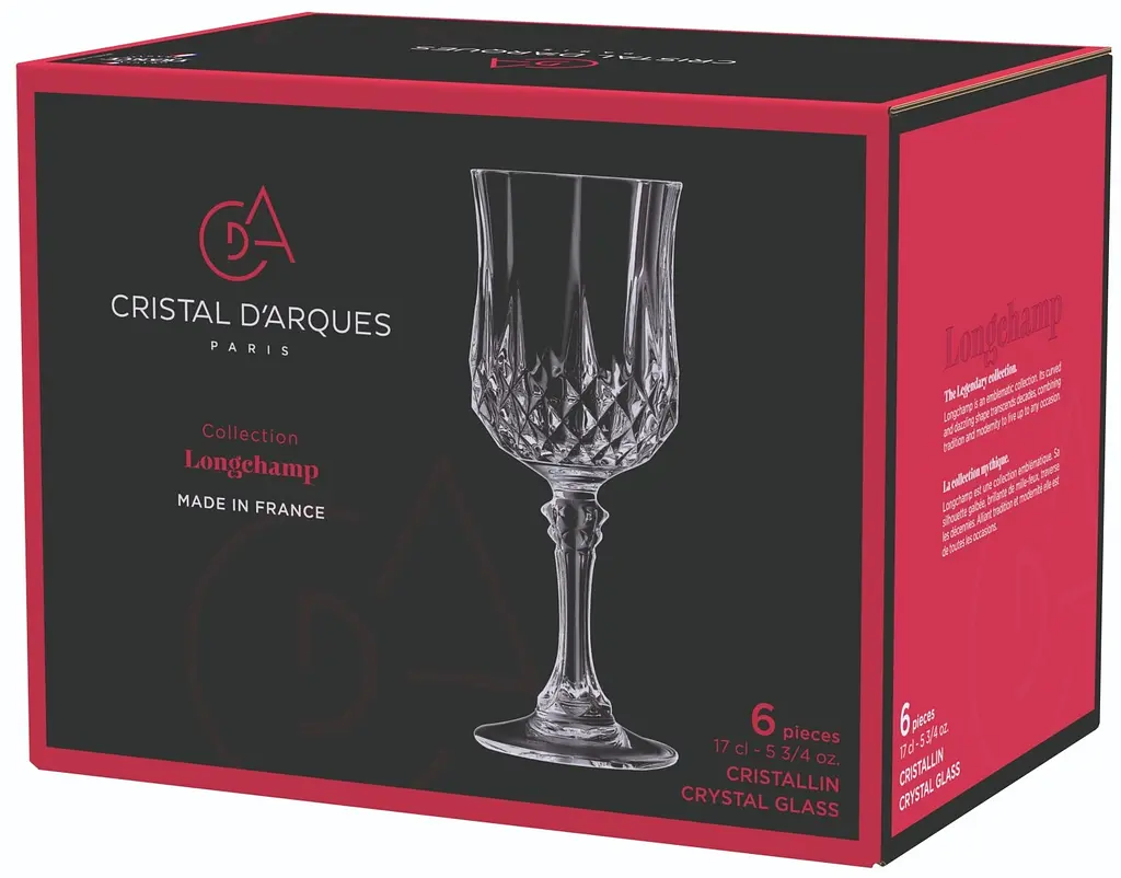 Набір келихів Cristal d'Arques Paris Longchamp, 6х170 мл (6703334) - фото 8