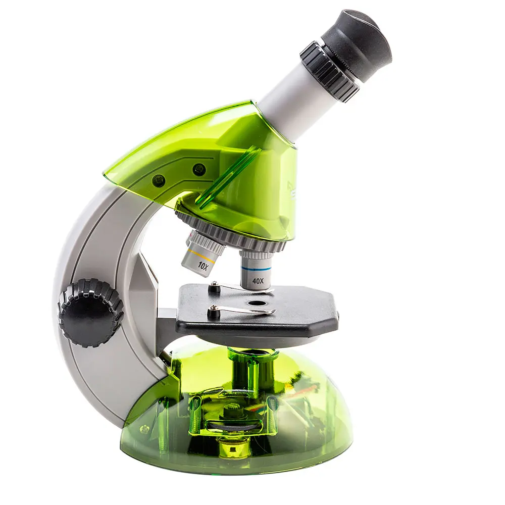 Микроскоп SIGETA MIXI 40x-640x GREEN (с адаптером для смартфона) - фото 3