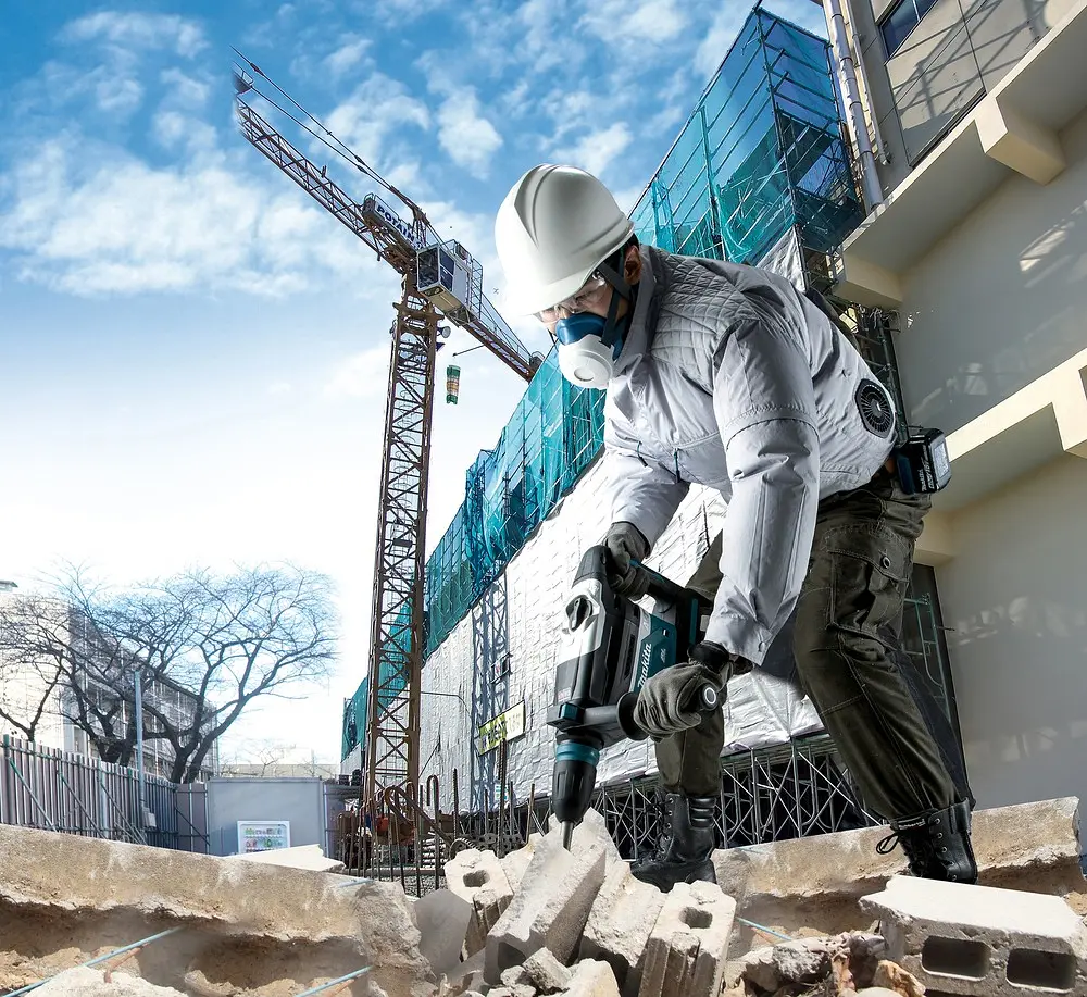 Куртка акумуляторна з вентиляцією Makita DFJ410ZXL (LXT, CXT, без акумуляторів та зарядного пристрою) - фото 3
