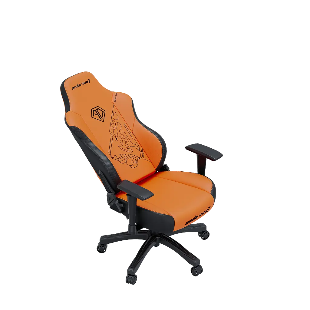 Ігрове крісло Anda Seat Phantom 3 Tiger edition Orange Size L (AD18Y-14-OB-PV/C) - фото 7