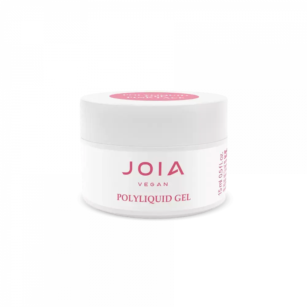 Рідкий гель для укріплення та моделювання Joia vegan PolyLiquid gel Pink Lace 15 мл - фото 2