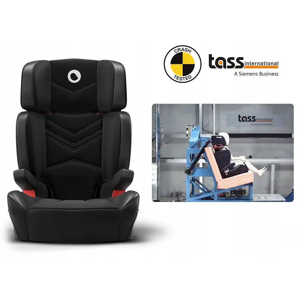 Автокресло Lionelo Hugo Isofix 15-36 кг Leather Black - фото 4