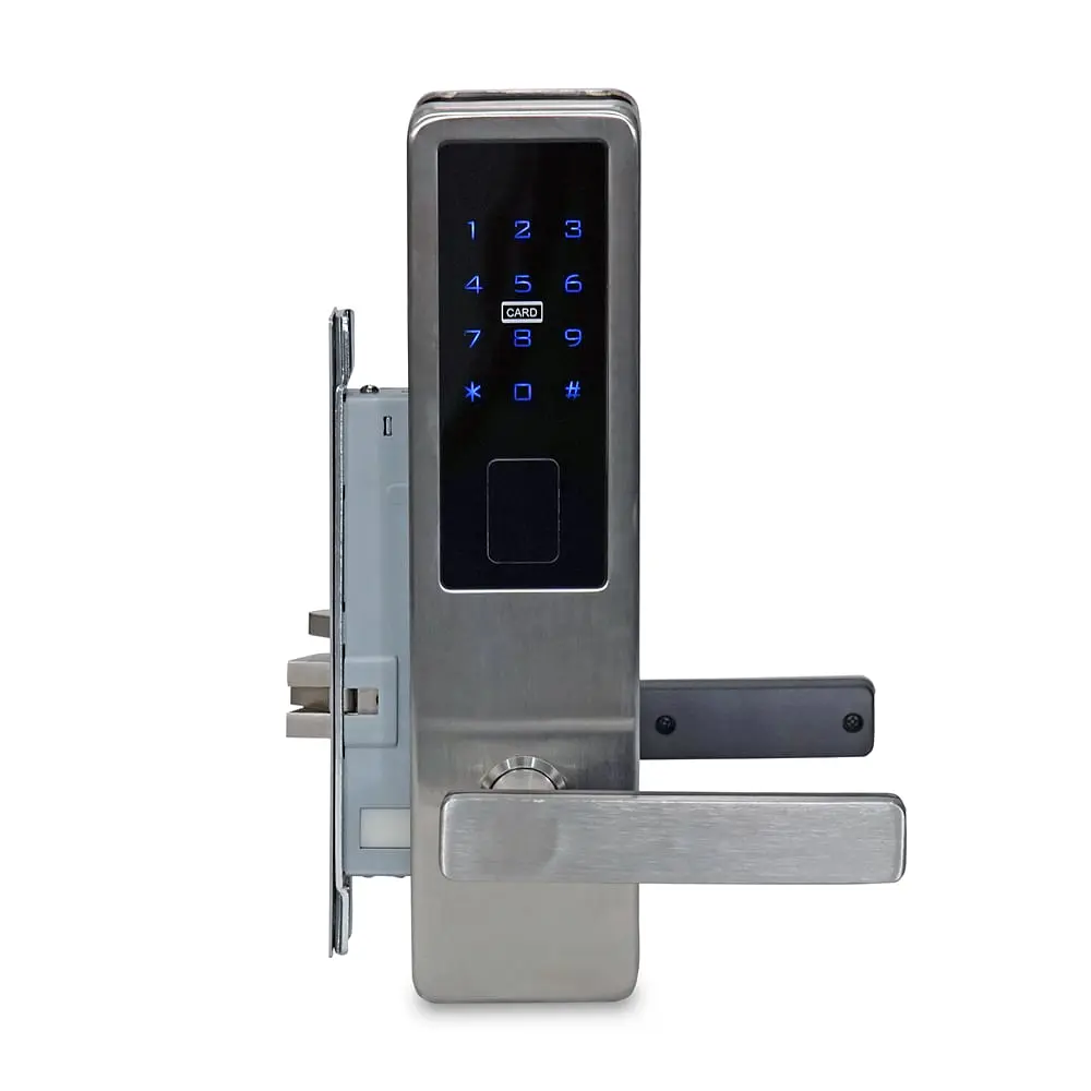 Замок електромеханічний автономний Trinix TRL-5302BT Silver з Bluetooth і зчитувачем Mifare (65-00059) - фото 5
