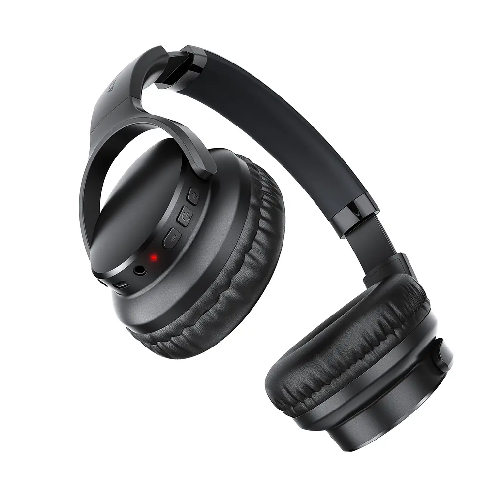 Бездротові накладні навушники Acefast H10 wireless headset Black (6974316284932) - фото 6