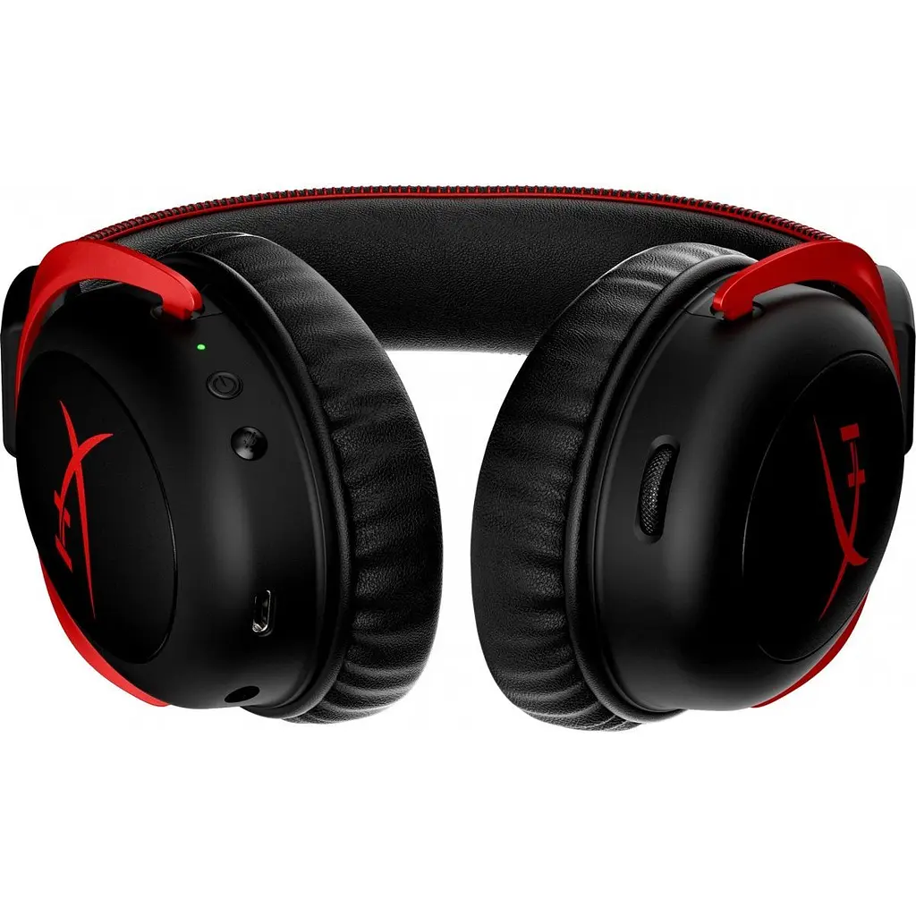 Ігрові навушники HyperX Cloud II Wireless Black/Red (HHSC2X-BA-RD/G/4P5K4AA) [64393] - фото 4