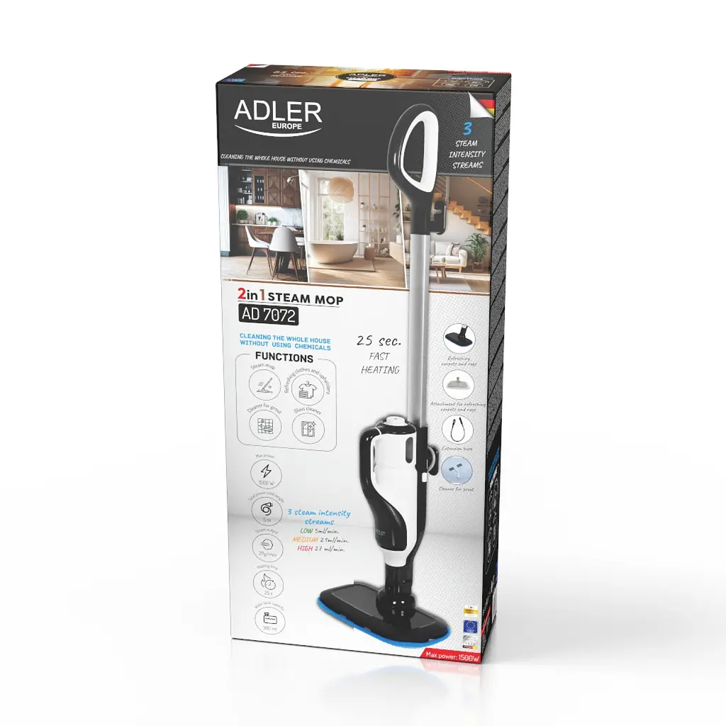 Парова швабра Adler AD 7072 - фото 10