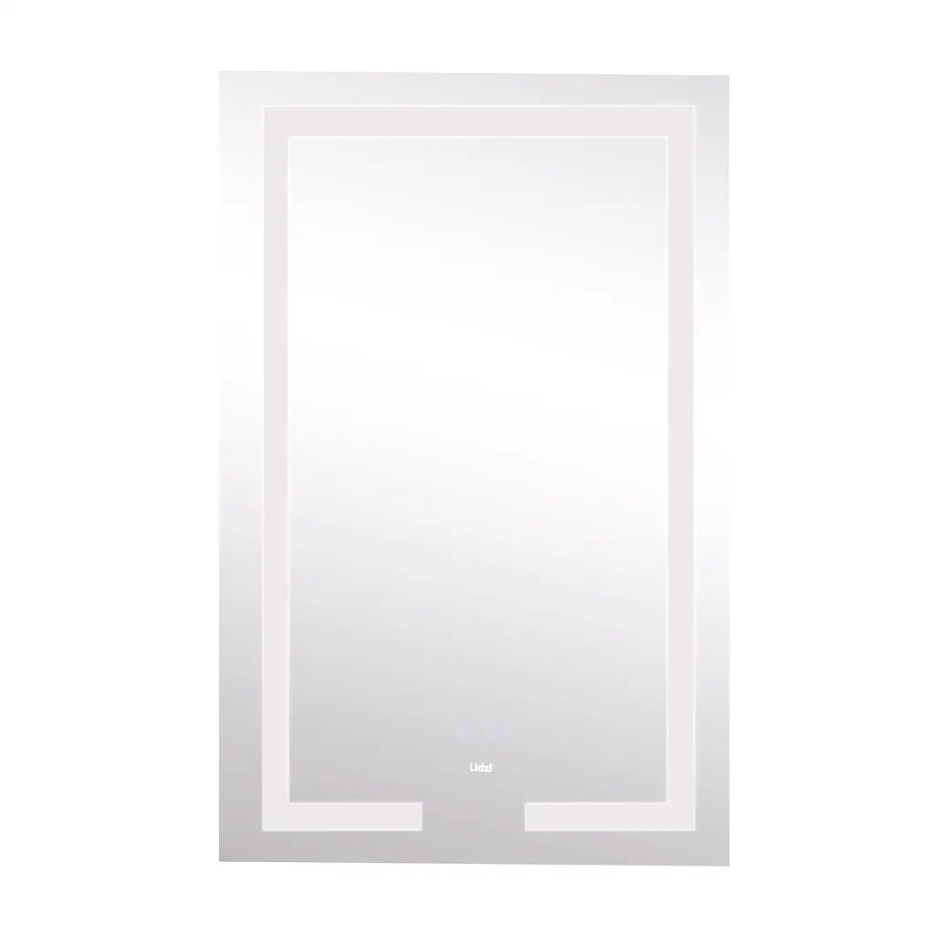 Дзеркало Lidz Kubis 800x500 з LED-підсвічуванням Touch, з антизапотіванням, з диммером яскравості LD78LF9365080 - фото 4