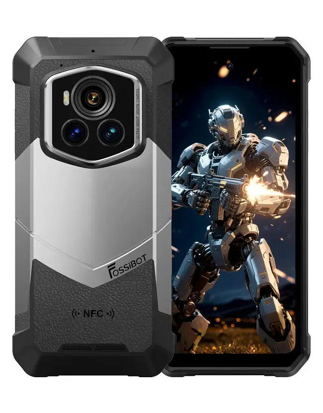 Смартфон Fossibot F107 Pro 16/512GB Gray - фото 4