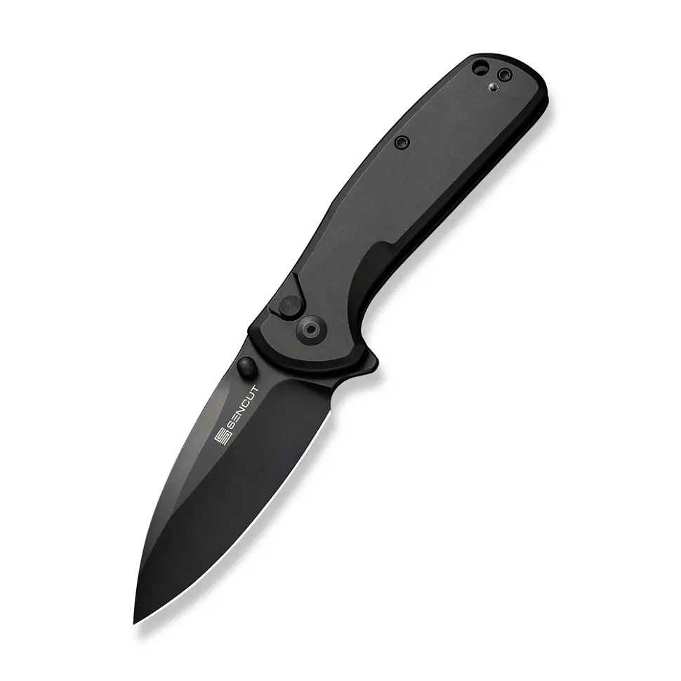 Ніж складаний кишеньковий Sencut ArcBlast, (7.6 см) 9Cr18MoV/Aluminum чорний