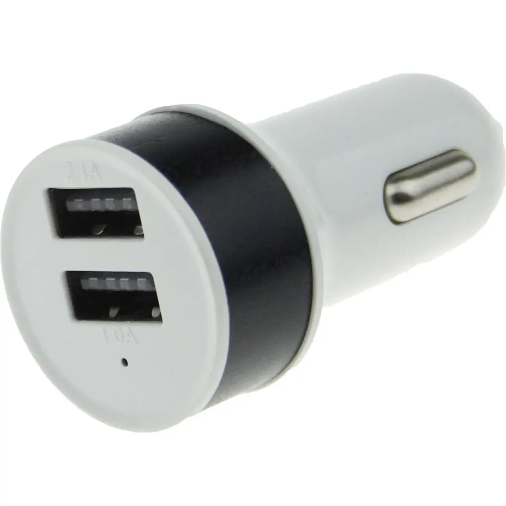 Автомобильное зарядное устройство TOTO TZZ-58 Car charger metal 2USB 2.1A Black - фото 3