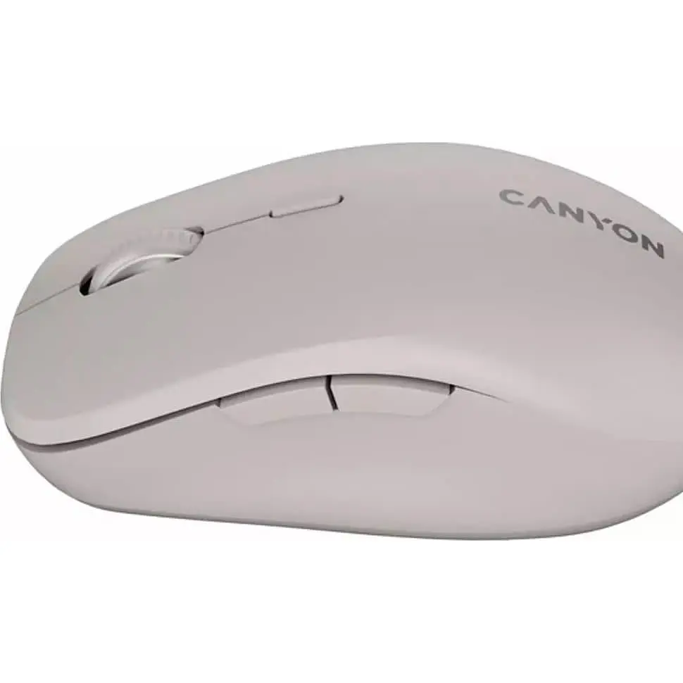 Мышь Canyon MW-12 Dual band Wireless Beige (CNS-CMSW12BG) - фото 5