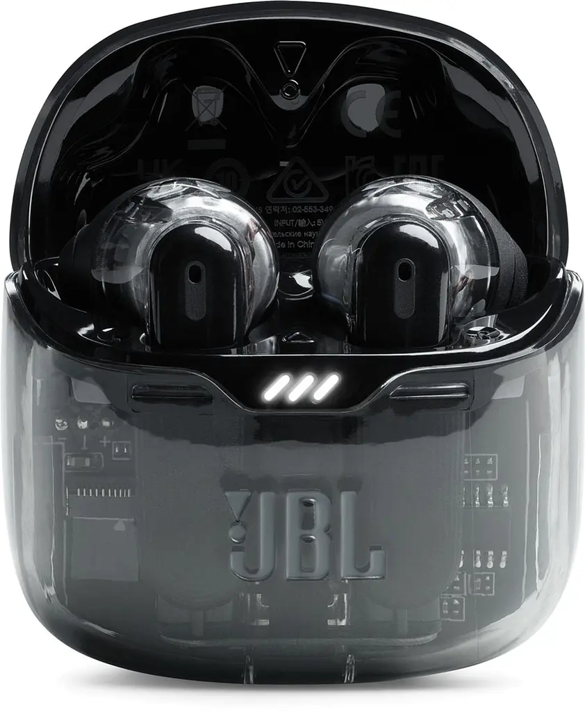 Навушники JBL Tune Flex Ghost Edition Black (JBLTFLEXGBLK) - фото 4