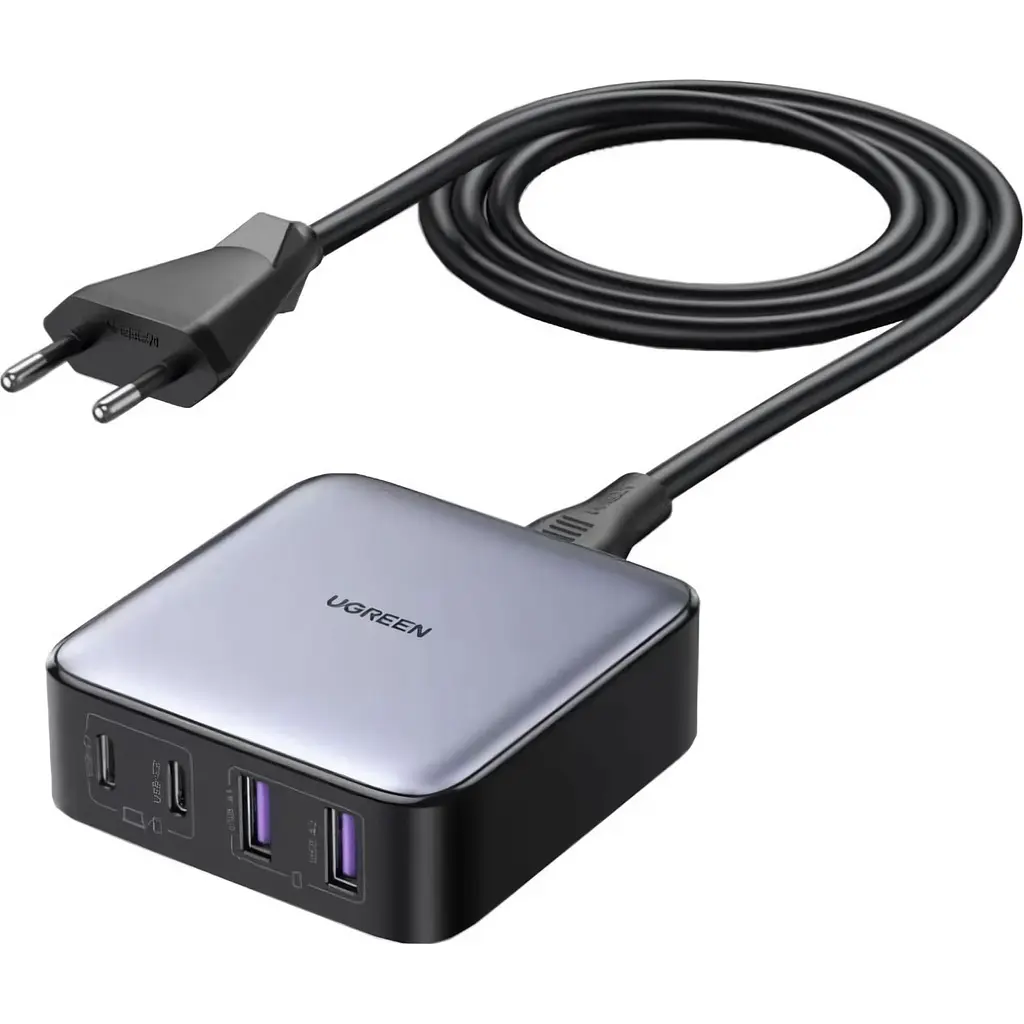 Мережевий зарядний пристрій Ugreen Nexode CD327 65W Gray (90747) [121132] - фото 2