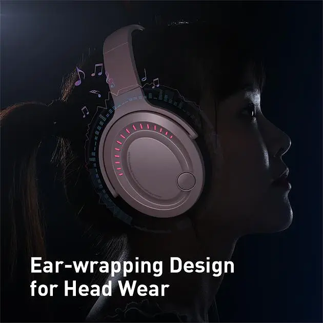 Дротові навушники Baseus Gamo Immersive Virtual 3D Game headphone (PC) D05, USB, 2m, black - фото 7