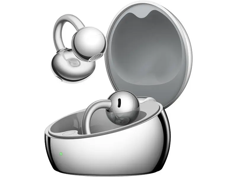 Наушники TWS Huawei FreeClip 2S Silver - фото 2