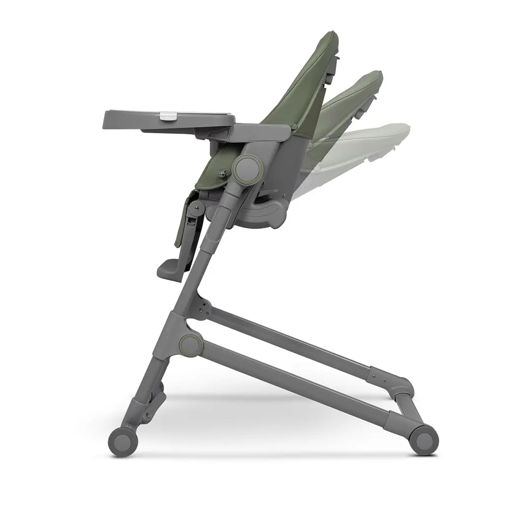 Стільчик для годування Lionelo Cora Plus Green Olive сіро-оливковый (LO-CORA PLUS GREEN OLIVE) - фото 5