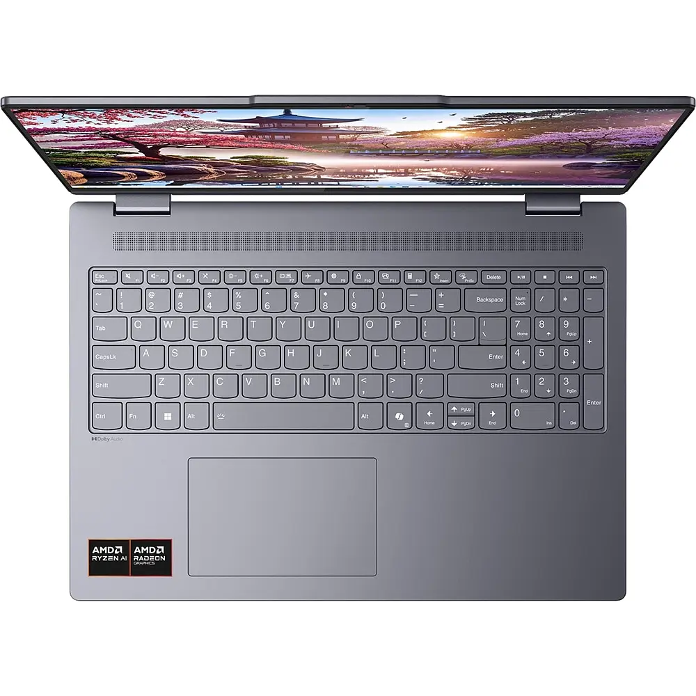 Ноутбук 2 in 1 LENOVO IdeaPad 5 16AKP10, AMD Ryzen AI 7 350 до 5GHz, 16" WUXGA, 16GB, 1TB, AMD Radeon 860M Graphics, Windows 11 Home - фото 4