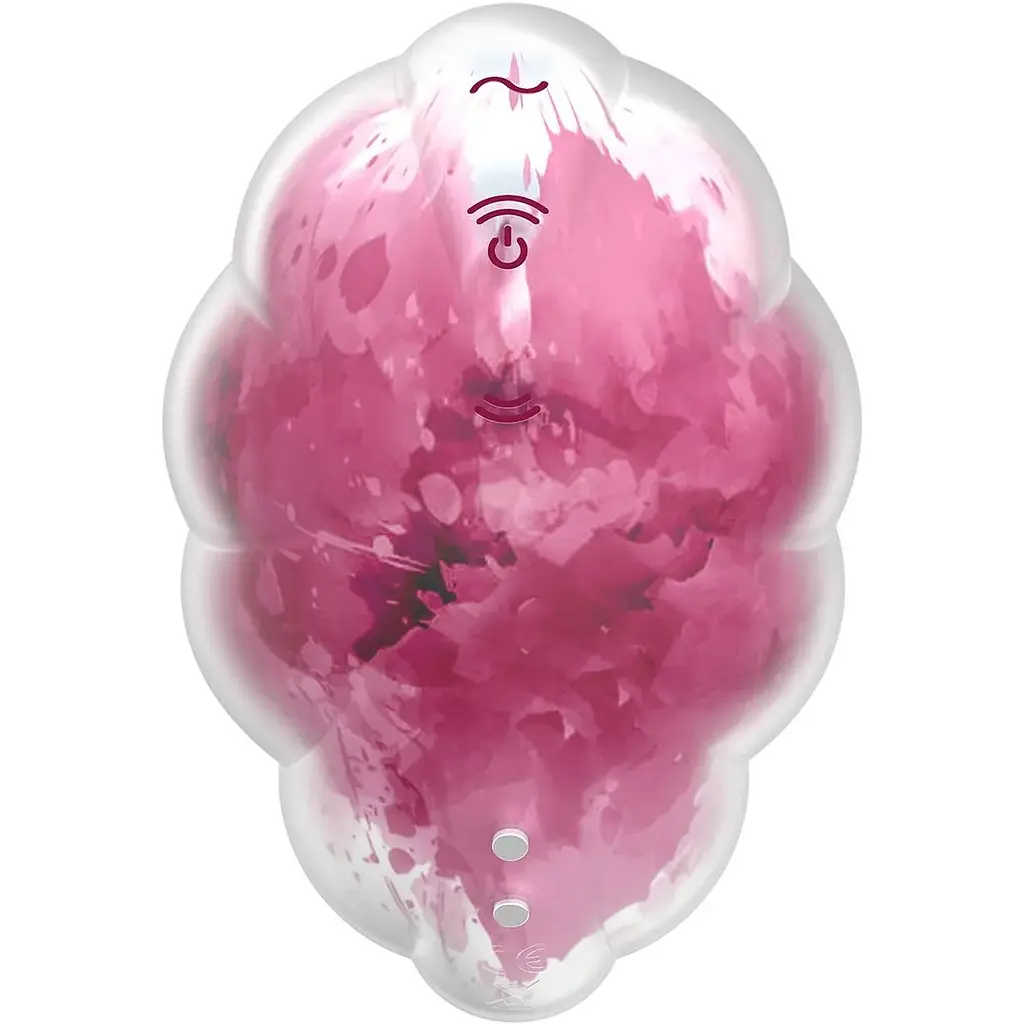 Вакуумный стимулятор с вибрацией Satisfyer Cloud Dancer Red - фото 5