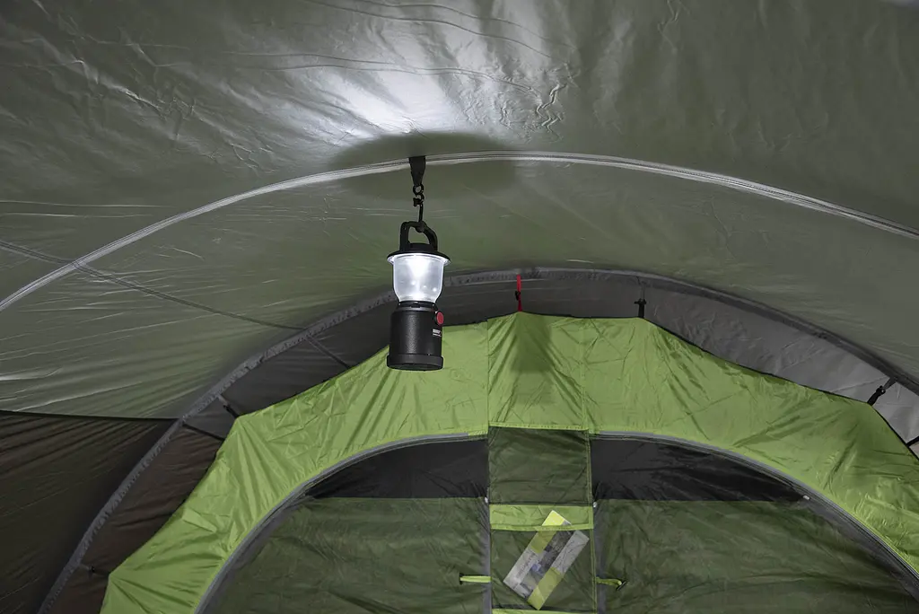 Намет п'ятимісний High Peak Bozen 5.0 Light Grey/Dark Grey/Green (11836) - фото 5