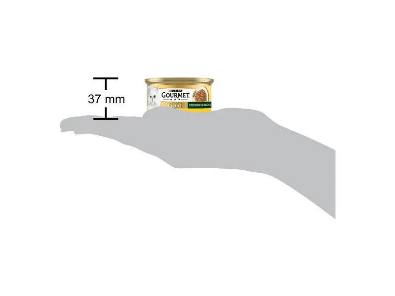 Консерви для котів Purina Gourmet Gold Соковита насолода з куркою 85 г (8445290823342) - фото 4