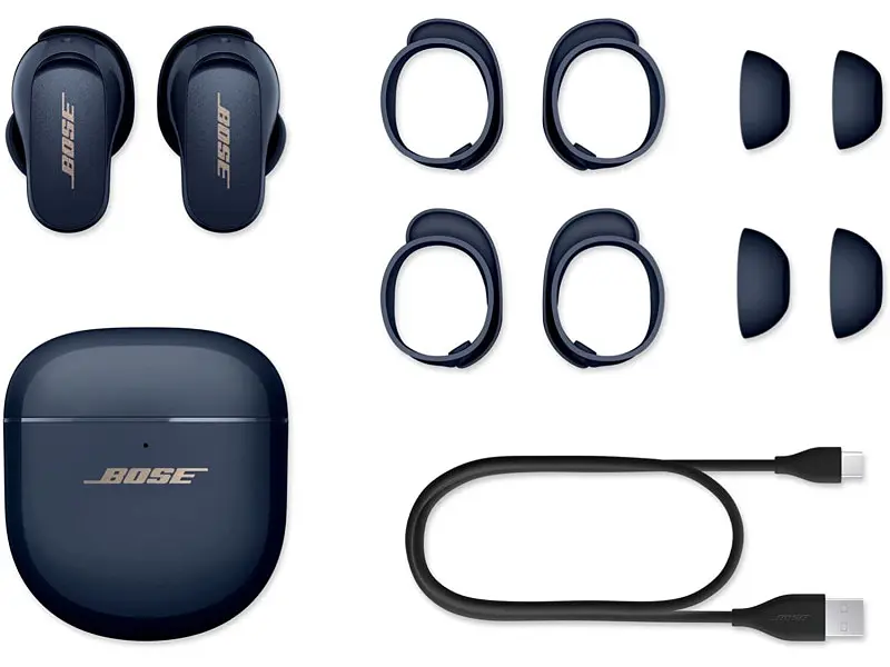 Навушники TWS Bose QuietComfort Earbuds II Midnight Blue (870730-0030) - фото 6