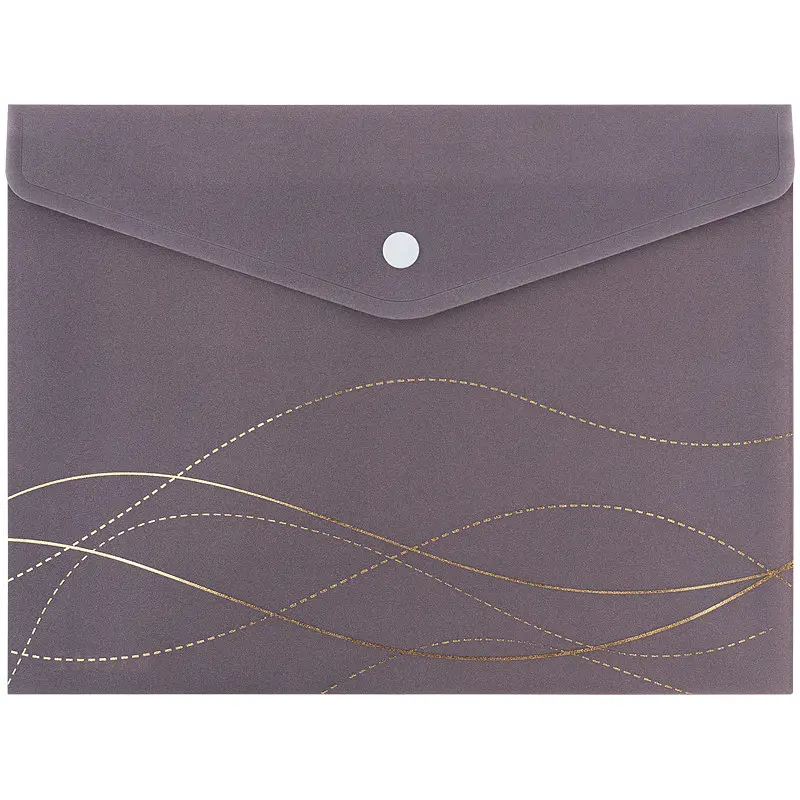 Папка-конверт "Axent" №1496-43-А A5+ Waves-4 на кнопці - фото 2