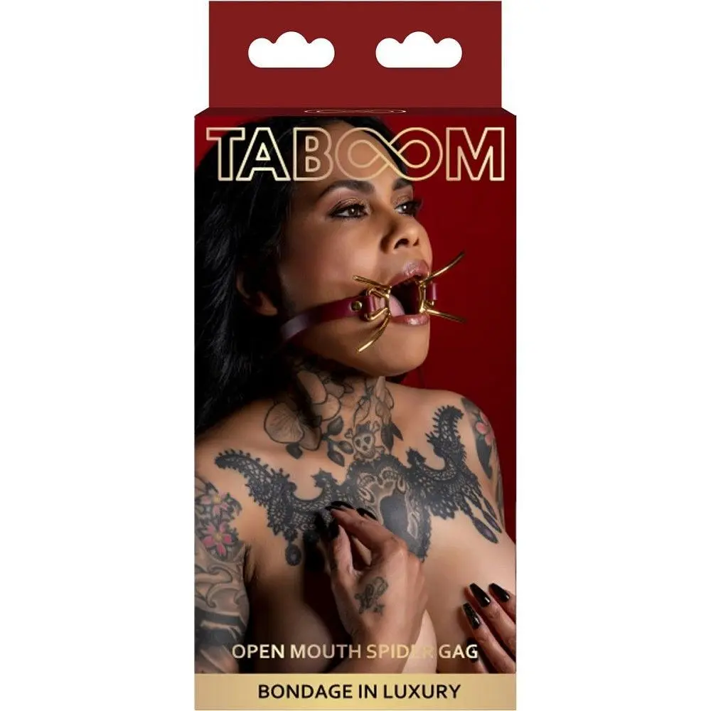Кляп-кільце Taboom Open Mouth Spider Gag - фото 5