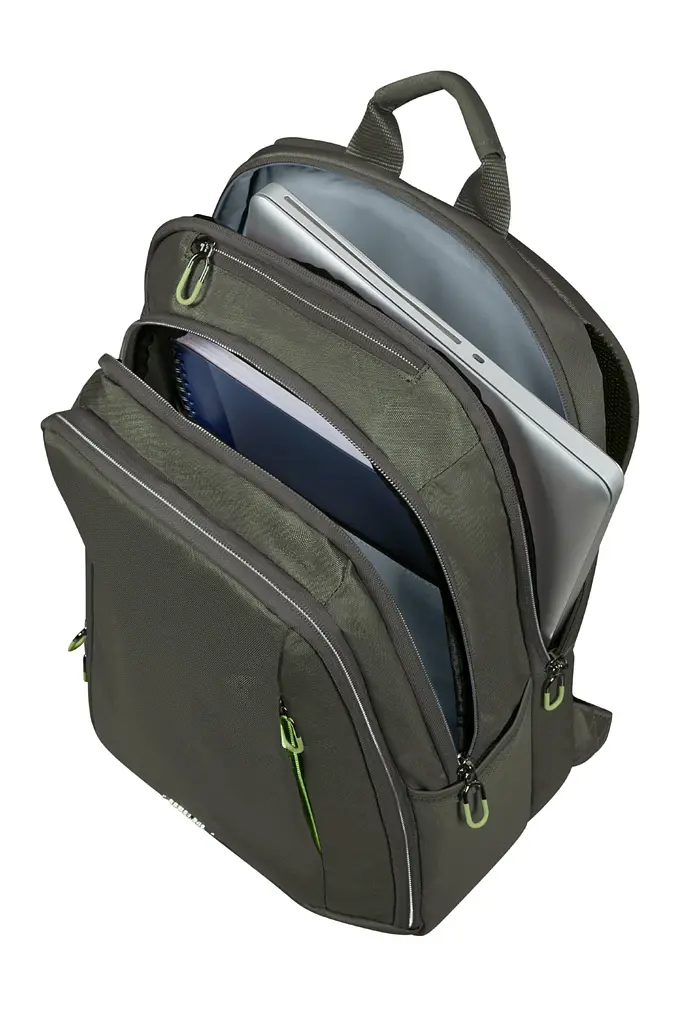 Рюкзак 14.1" Samsonite GUARDIT CLASSY GENMETAL GREEN 40x29x18 KH1*24002 - фото 8