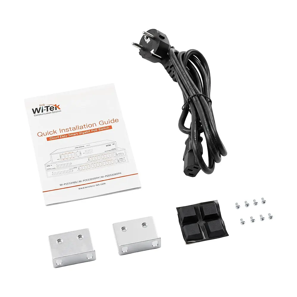 PoE-комутатор 10-портовий керований Wi-Tek WI-PCES310G гігабітний 8x1000Mbps PoE+, 2x1000Mbps Uplink, 110W, Cloud, ONVIF (73-00252) - фото 9