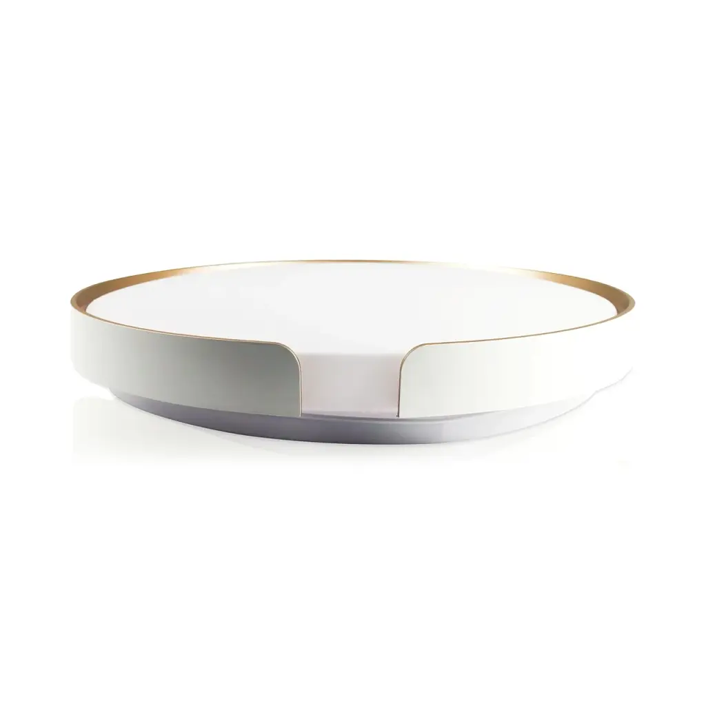 Світлодіодний світильник з пультом ETRON Smart ECLIPSE 1-ESP-2009 45W gold&white IP20 - фото 3