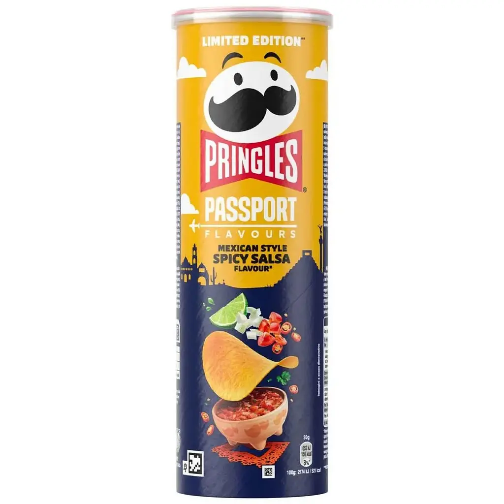 Чипсы Pringles Passport Mexican Style Spicy Salsa со вкусом острой сальсы 165 г