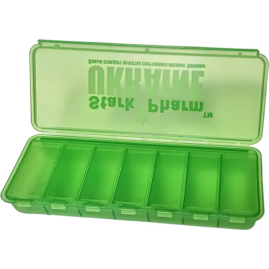 Таблетниця Stark Pharm Pillbox 7 Cell Green - фото 2