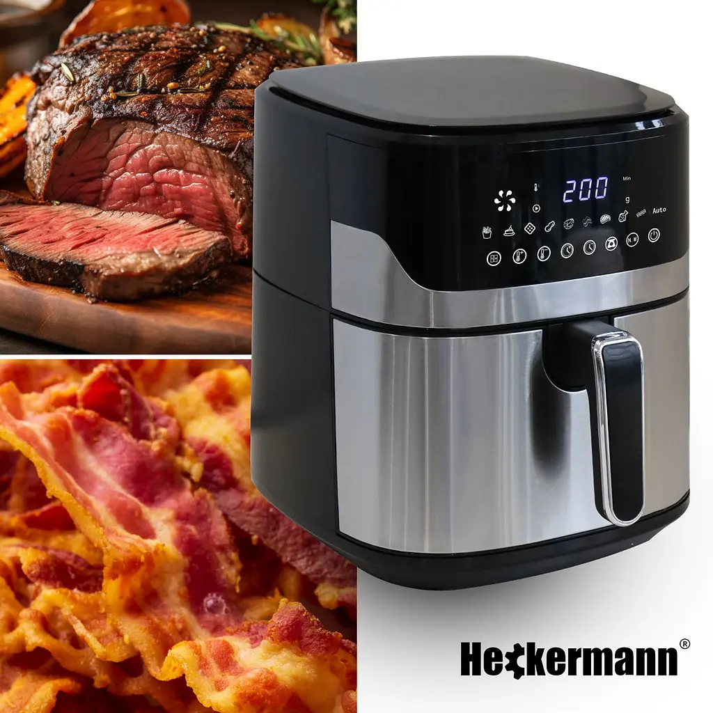 Аерогриль аерофритюрниця Heckermann ZHAF-650AD 6,5 л 2000W - фото 5