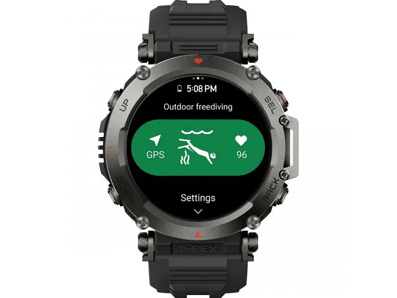 Смарт-годинник Amazfit T-Rex Ultra Abyss Black - фото 2