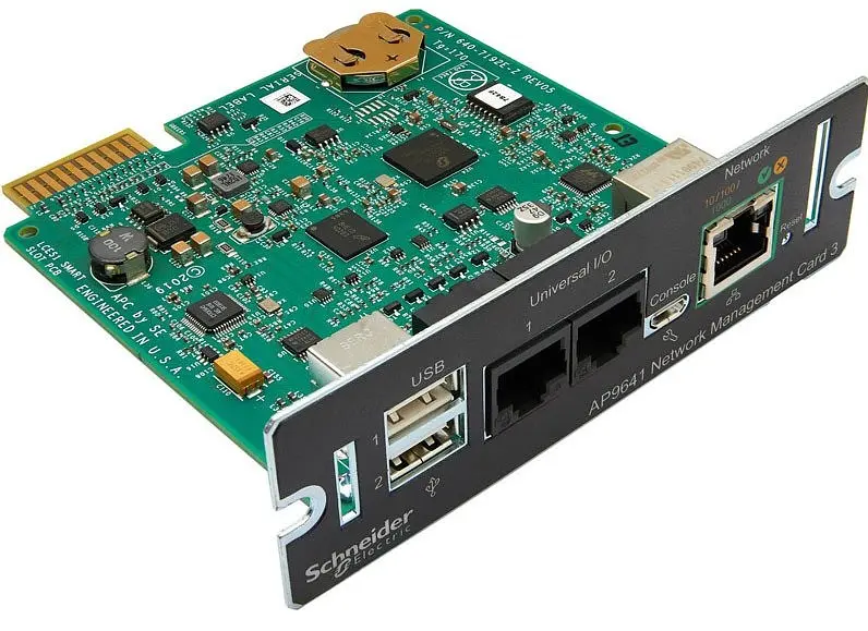 APC Мережева карта UPS Network Management Card 3 with Environmental Monitoring - фото 3