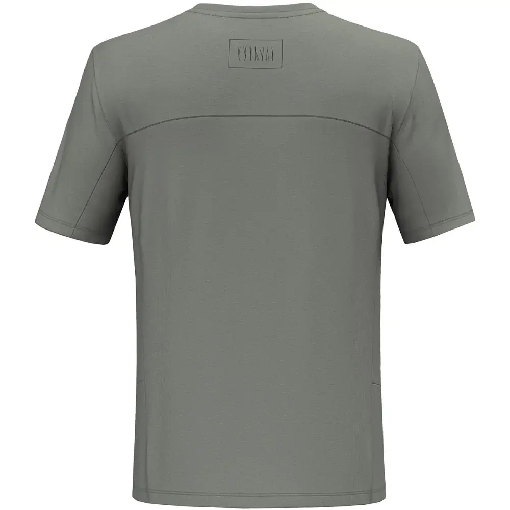 Футболка Salewa Fanes Dry T-Shirt Men 48/M Gray - фото 2