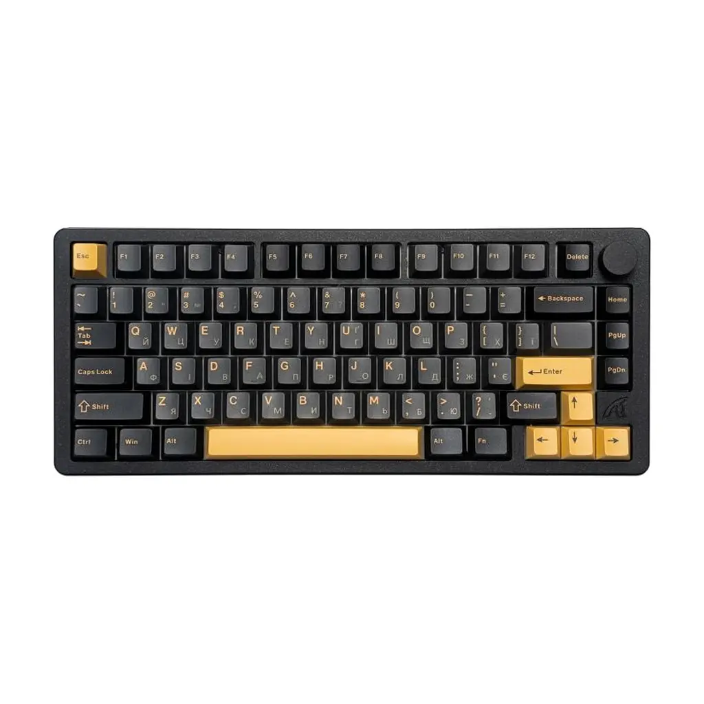 Клавіатура Attack Shark X86 RGB Wireless/Bluetooth/USB UA Star Black (X86SB_AS)