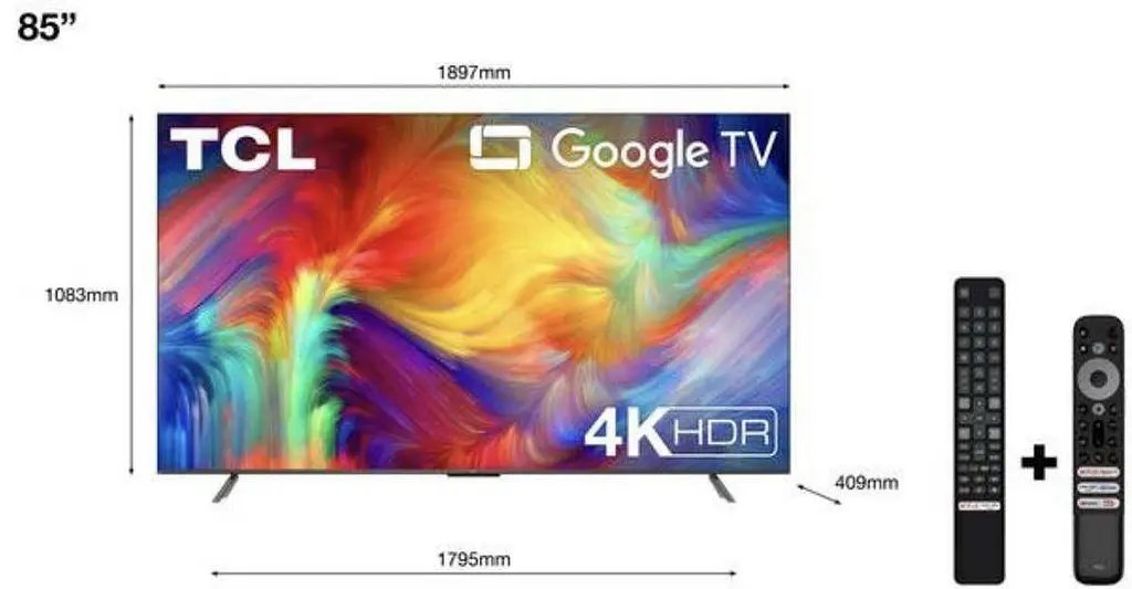 Телевізор TCL 85P735 - фото 3
