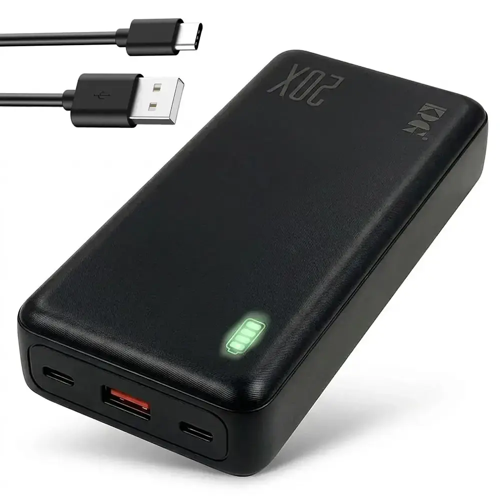 Power Bank King Power KP-24 20000mah 22.5W QC3.0 black EU - фото 2