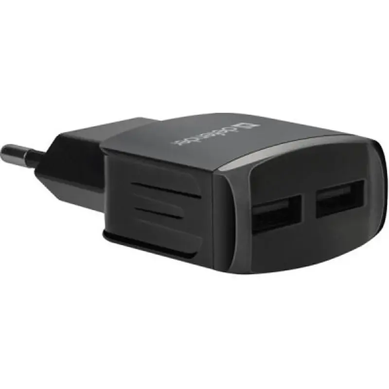 Зарядний пристрій Defender UPС-21 2xUSB,5V/2.1А кабель microUSB (83581) - фото 3