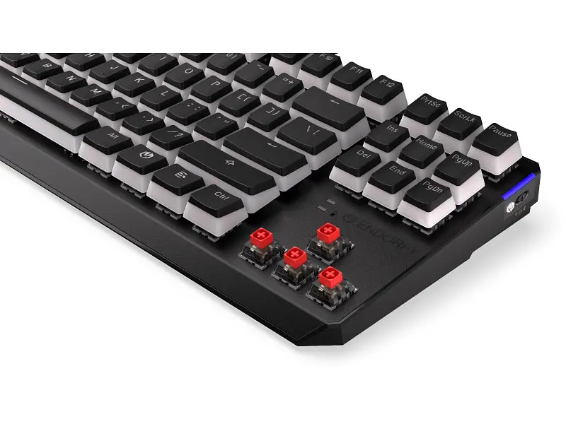 Клавіатура ENDORFY Thock TKL Wireless Red Pudding (EY5A119) Kailh Box Red - фото 3