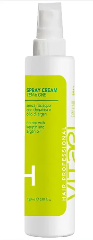 Термозахисний спрей-крем VITAEL DRY HAIR SPRAY CREAM TEN IN ONE 150 мл