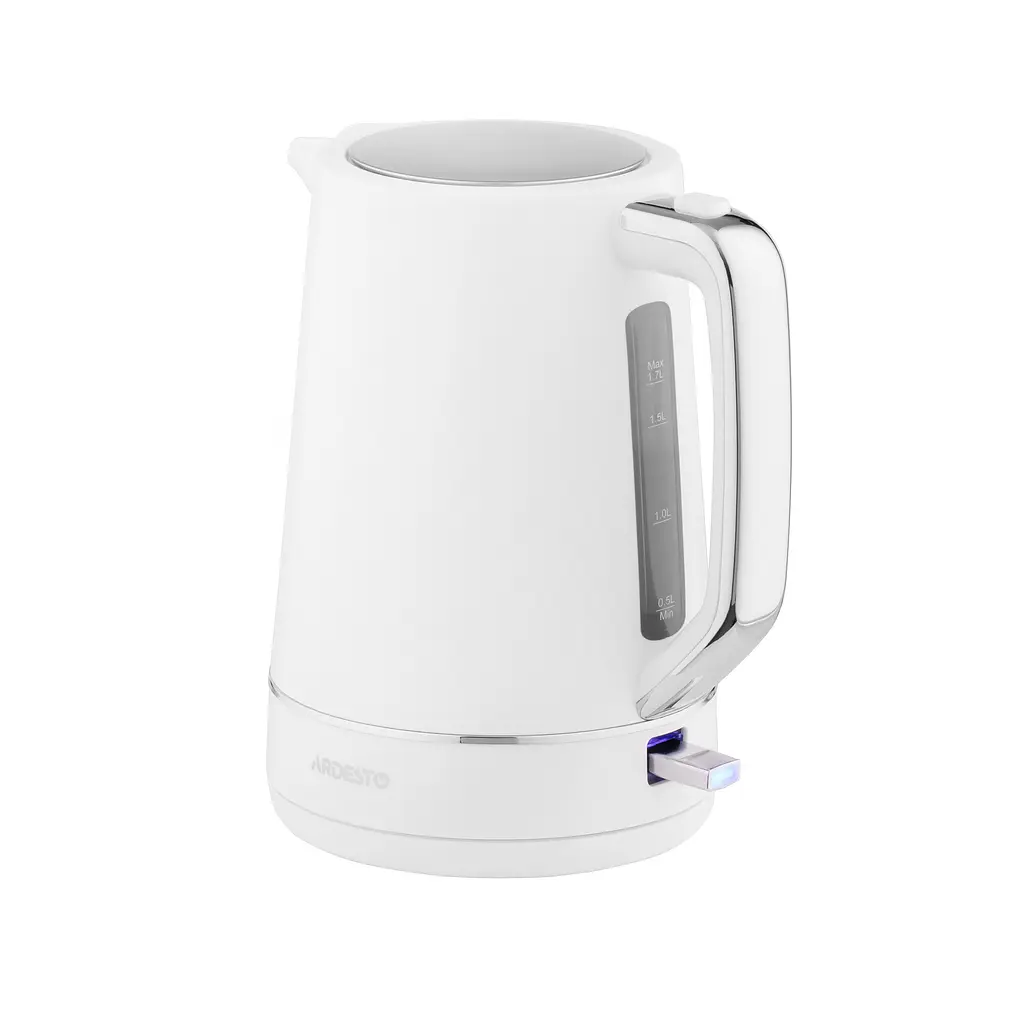 Електрочайник Ardesto Timeless Elegance Otter 1.7 л білий матовий (EKL-450W) - фото 13